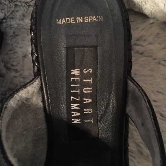 Stuart Weizmann Straw Heels - Picture 8 of 8